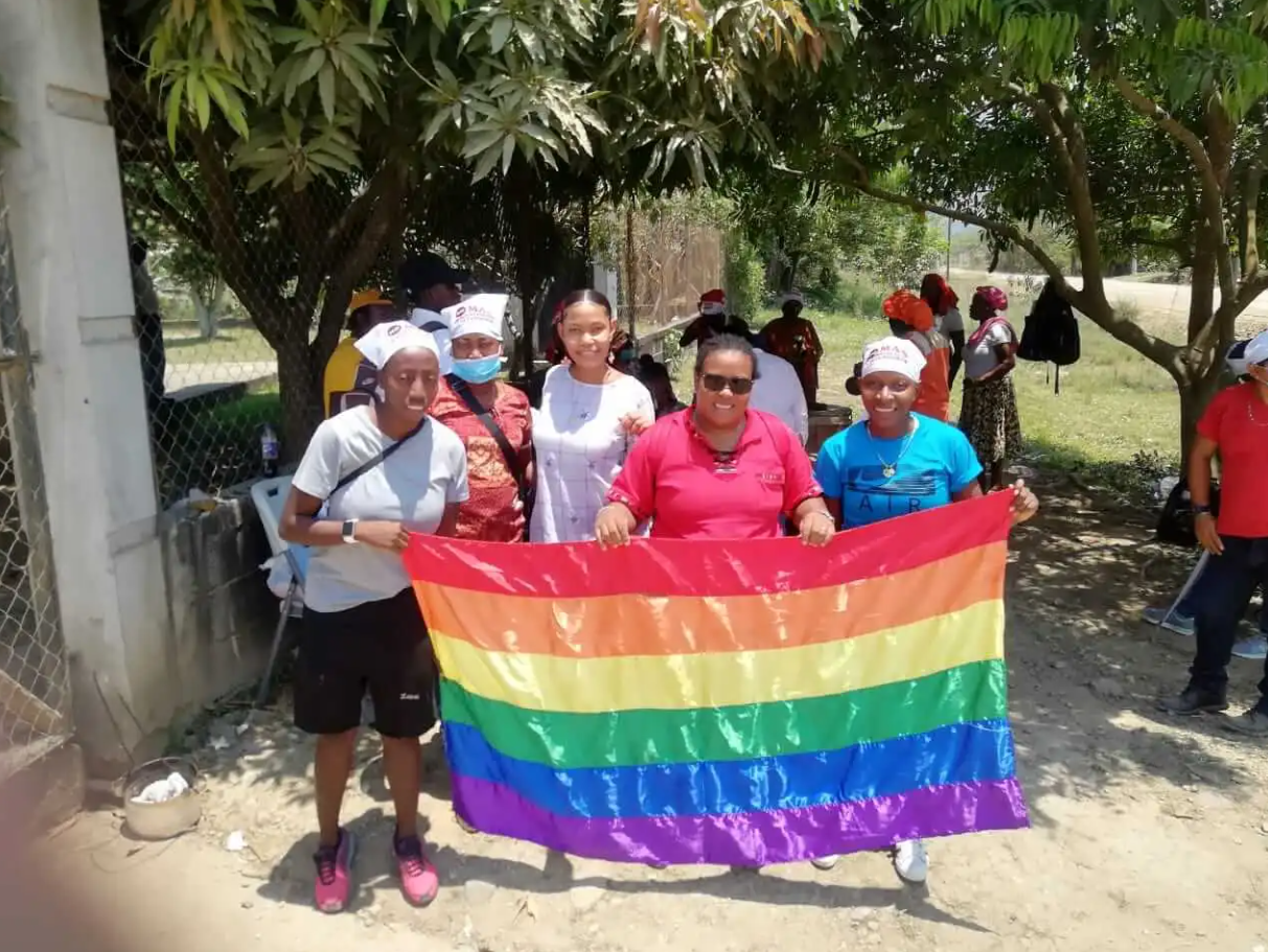  Mejía Solórzano forma parte de la Organización Fraternal Negra Hondureña, en Honduras, donde ha trabajado a favor de la comunidad LGBT. Foto cortesía Marianela Mejía Solórzano 